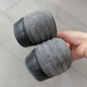 The Kooples Gray Textured Slip-On Loafers The Kooples | Shoes | The Kooples Gray Studded Suede Loafers  main image 2
